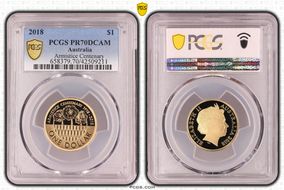 2018 $1 Armistice Centenary PR70DCAM