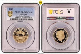 2018 $1 Armistice Centenary PR70DCAM