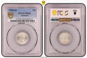 1956(m) 6D MS63