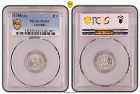 1955(m) 3D MS64