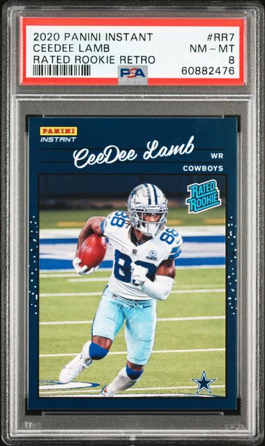 2020 Gridiron Kings CeeDee Lamb Rookie Card #GK-14 Cowboys