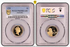 1990 $2 PR69DCAM