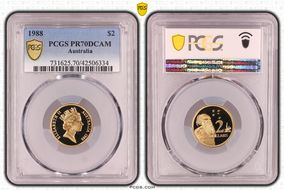 1988 $2 PR70DCAM