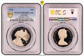 1970 50C Captain Cook PR69DCAM