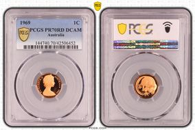 1969 1C PR70DCAM