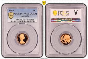 1969 1C PR70DCAM