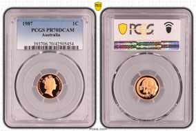 1987 1C PR70DCAM