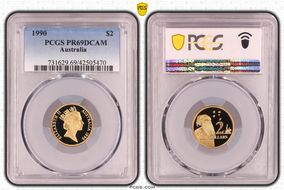 1990 $2 PR69DCAM