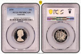 1979 10C PR70DCAM