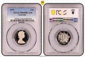 1975 10C PR69DCAM