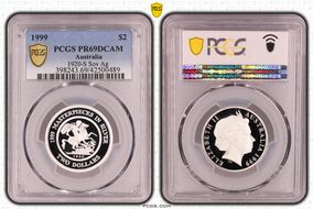 1999 $2 1920-S Sov Ag PR69DCAM