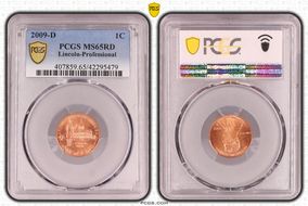 2009-D 1C Lincoln-Professional MS65RD