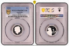 2003 $2 Ag PR69DCAM