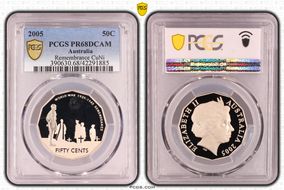 2005 50C Remembrance PR68DCAM