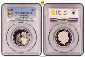 2005 20C End of WWII PR69DCAM
