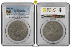 (1901-08) $1 LM-345 NF 庫 CN  DDO N1