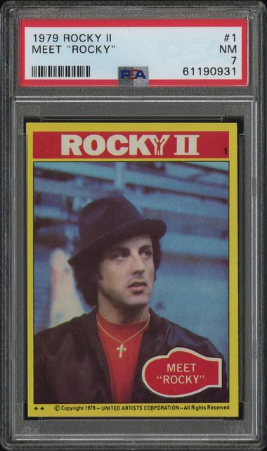 1979 Topps #1 Meet"rocky front