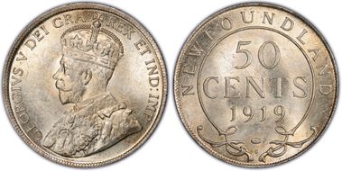 1919-C 50C MS63