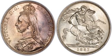 1887 Crown S-3921 MS64