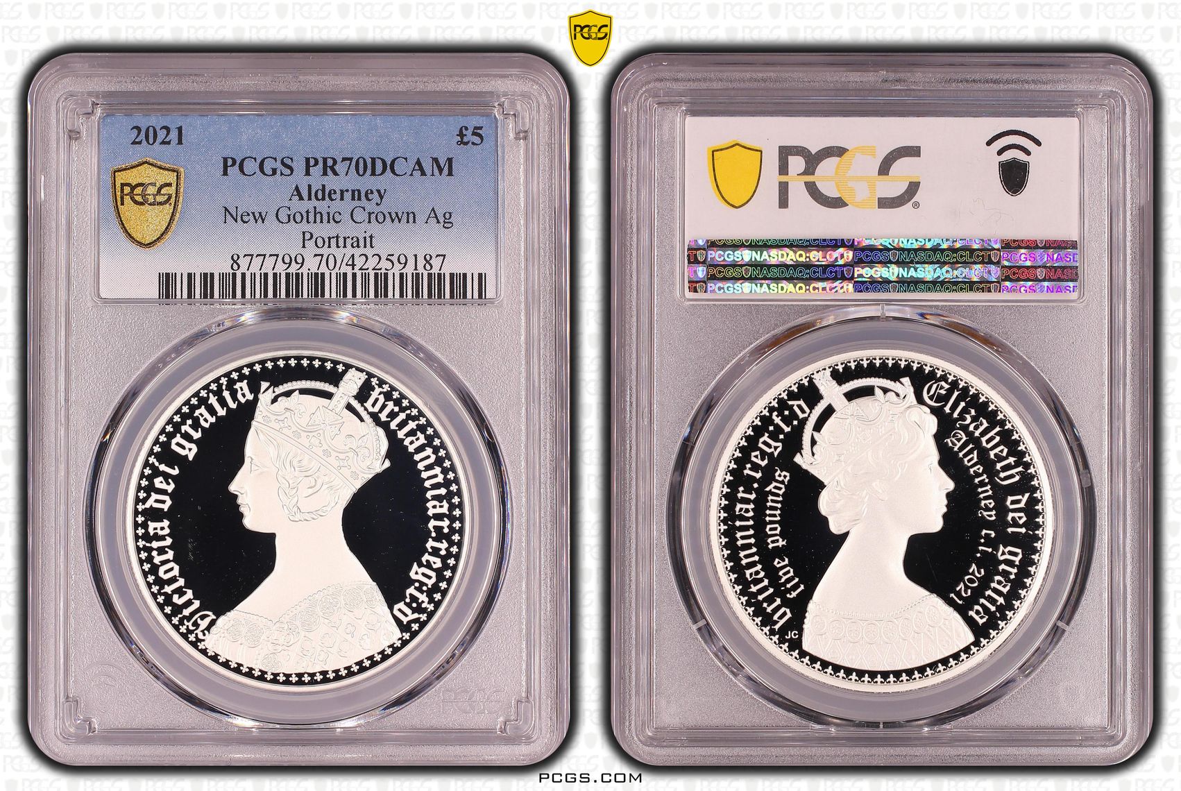 PCGS Certificate Verification Coin Details for Cert 42259187