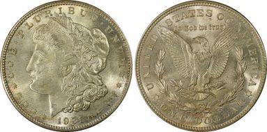 1921 $1 Morgan MS65