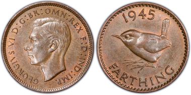 1945 1/4D S-4116 MS64BN