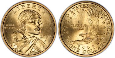 2000-P SAC$1 MS68
