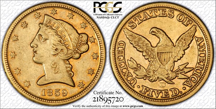 Cert 21895720 - Coin Image