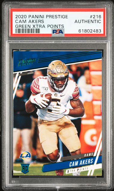 Cam akers 2020 orange disco psa 10 shops