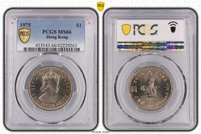 1975 $1 MS66