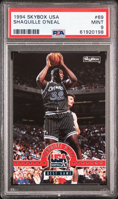 1992-93 Classic Draft Picks #1 Shaquille O'Neal Rookie Card - PSA MINT 9 on  Goldin Auctions