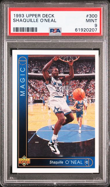 1992-93 Classic Draft Picks #1 Shaquille O'Neal Rookie Card - PSA MINT 9 on  Goldin Auctions