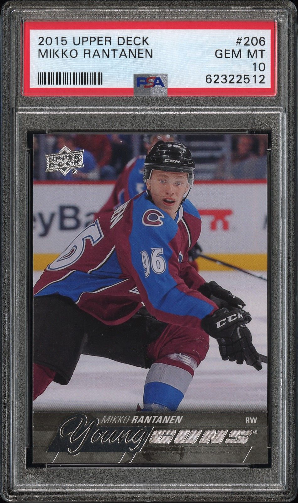 2015 Upper Deck UPPER DECK #206 Mikko Rantanen front
