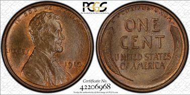 1910 1C MS66BN