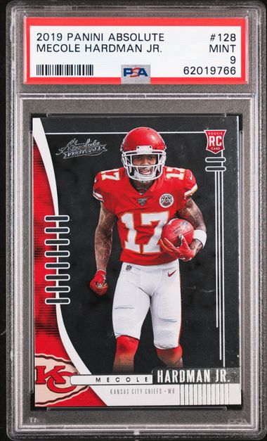 Mecole Hardman Jr. Kansas City Chiefs 2 Card Rookie Lot (1 Jersey Patch)