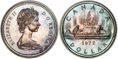 1972 S$1 Voyageur Ag SP67