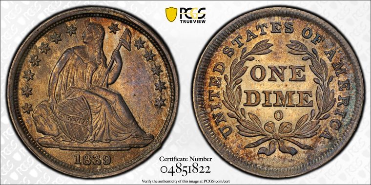 Cert 04851822 - Coin Image