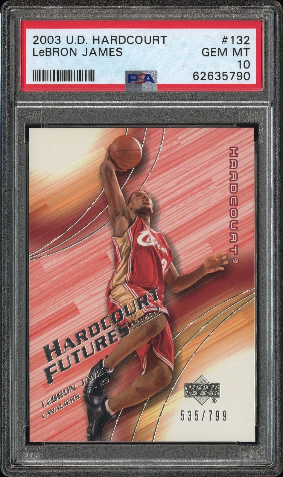 2003 Upper Deck #132 LeBron James front