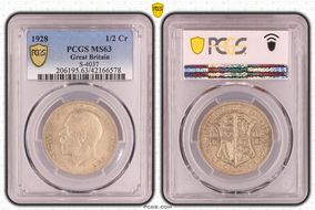 1928 1/2 Cr S-4037 MS63