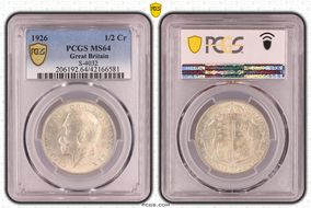 1926 1/2 Cr S-4032 MS64