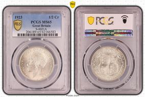 1923 1/2 Cr S-4021A MS65