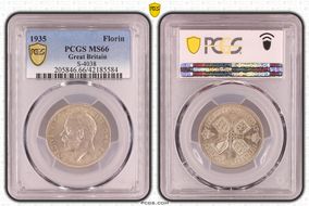 1935 Florin S-4038 MS66