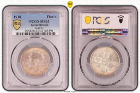 1918 Florin S-4012 MS63