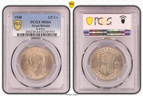 1948 1/2 Cr S-4101 MS64