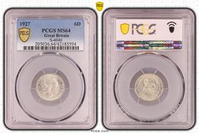 1927 6D S-4034 MS64