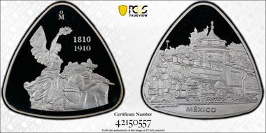 (2010)-Mo Medal Independence to Revolution Ag PR68DCAM