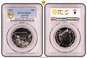 2017 50C Bullecourt MS68+