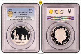 2005 50C Remembrance PR68DCAM