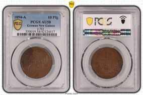 1894-A 10 Pfg J-703 AU58BN