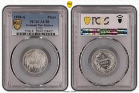 1894-A Mark J-705 AU58